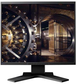  19 EIZO TFT FlexScan S1961HK Black, TCO 03, Pivot