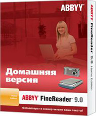 ABBYY FineReader 9.0 Home Edition Box Upgrade