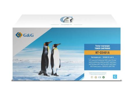 Cartridge G&G 507A  HP CLJ M551/M575/M570; Canon LBP7780,   (6 000),  ( CE401A)