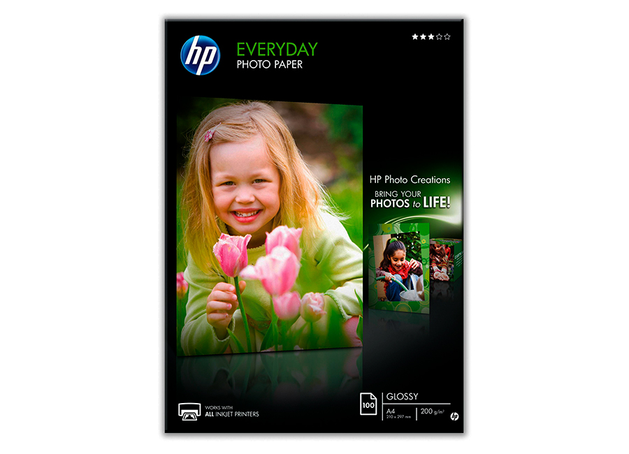  HP Everyday Photo A4, 200 /2, , , 100  (Q2510A)