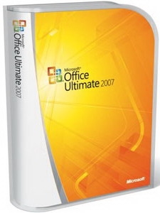 Microsoft Office Ultimate 2007 Win32 English Intl AE Not to US DVD, PartNumber 76H-00299
