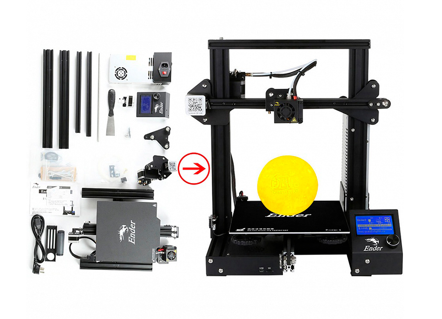 3D  Creality Ender 3 (  )