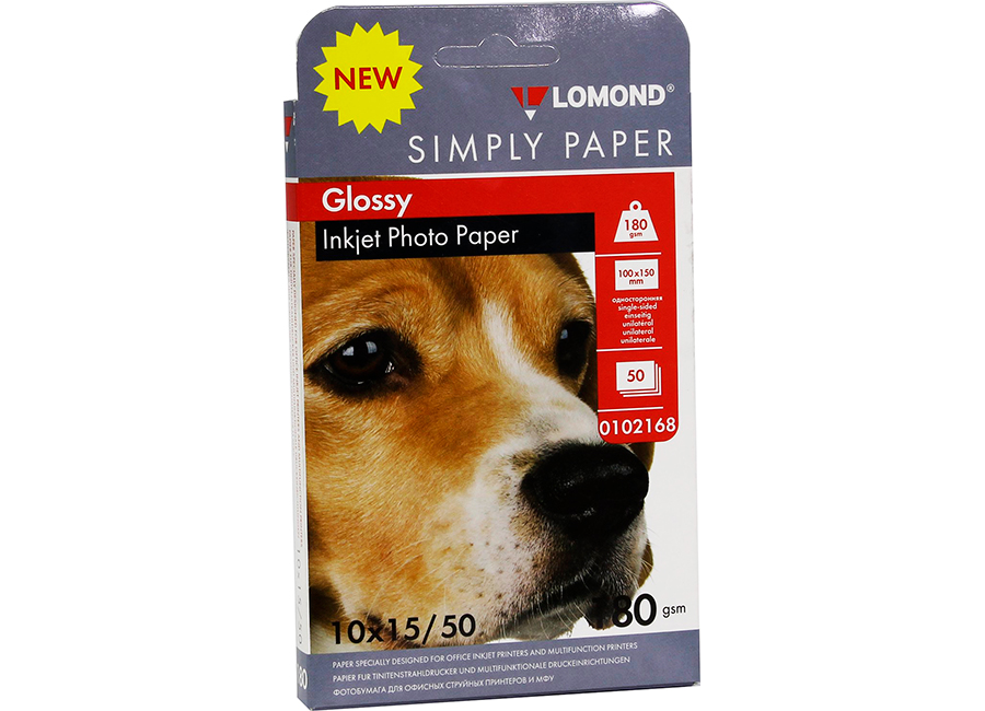  Lomond Simply Paper Glossy 6, 180 /2, 50  (0102168)