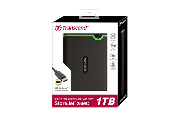    Transcend StoreJet 25MC 1  (TS1TSJ25MC), , . Type-C