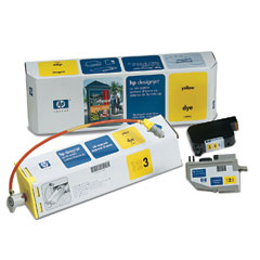  HP DesignJet CP Ink System Yellow (C1809A)