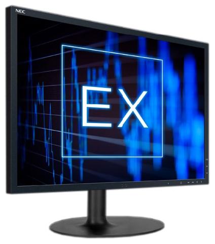 �������  23 NEC EX 231W, black (EX231W-BK)