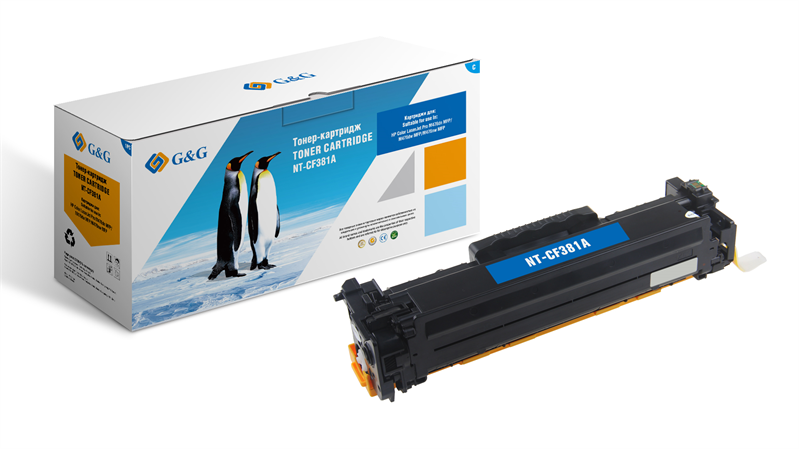 Cartridge G&G 312A  HP LJ M476,   (2 700.),  ( CF381A)