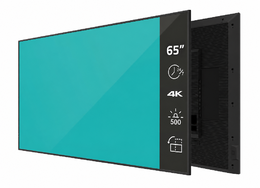 �������������� ������  Hisense 86DM66D, ADS, UHD, 500 ��/�², 3/32GB, Android 11, WiFi, Bluetooth, 86"