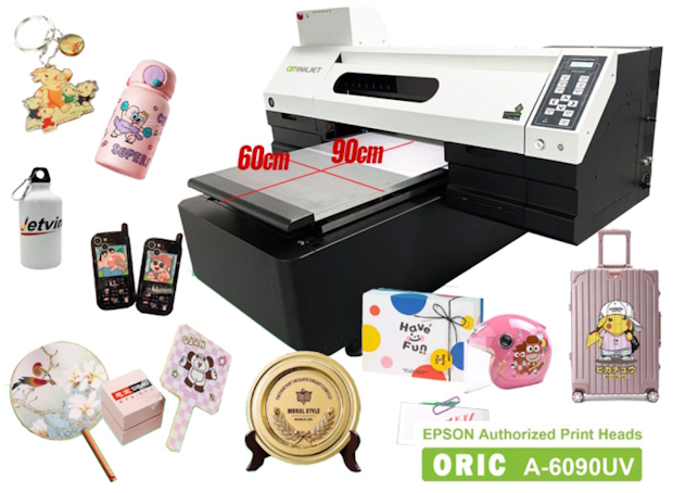  UV DTF  Oric OR-6090A, 900x600 , 2xEpson i1600-U1, RIP