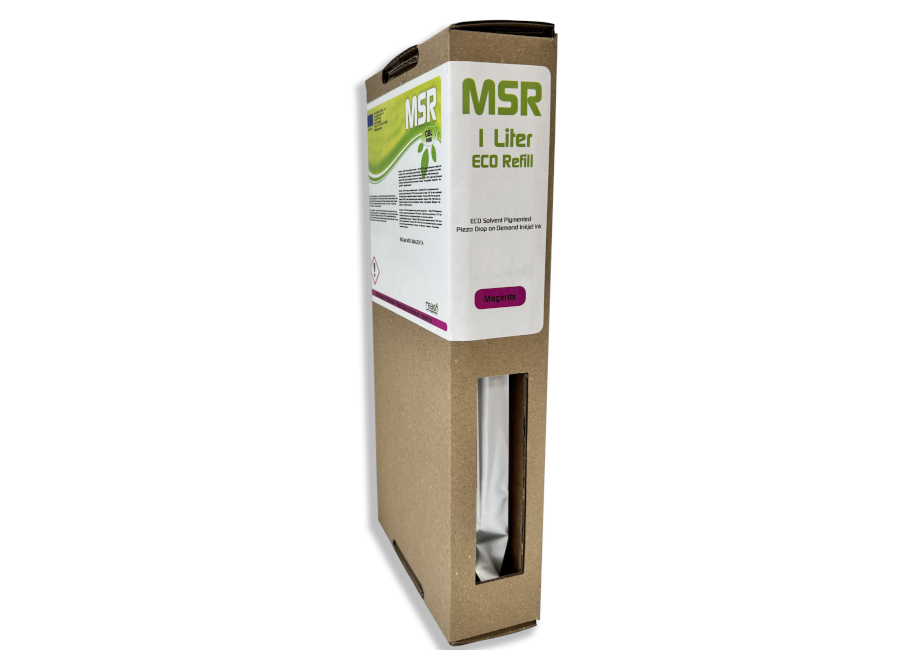     INXJet (Triangle) MSR Magenta 1  (INX-1641820_1000ML_J)