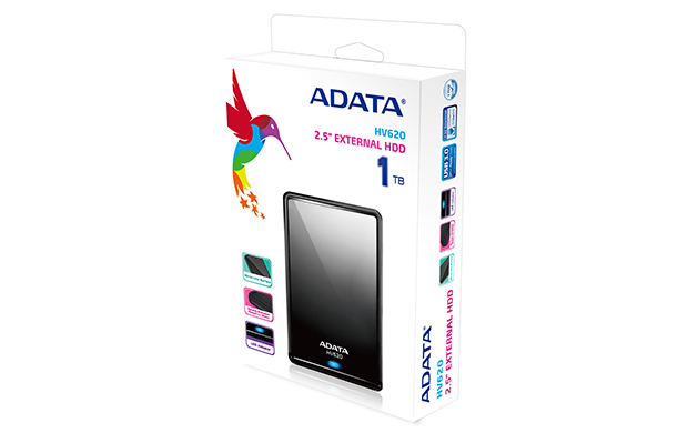    ADATA Dash Drive HV620 1  (AHV620-1TU3-CBK), 