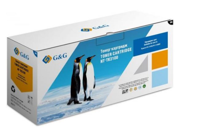 G&G toner cartridge for Kyocera FS-2100D/2100DN/4100DN/4200DN/4300DN/M3040DN/3540DN 12 500 pages with chip TK-3100 1T02MS0NL0  12 .