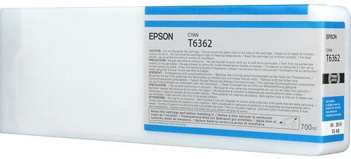 Картридж Epson T6362 Cyan 700 мл (C13T636200)