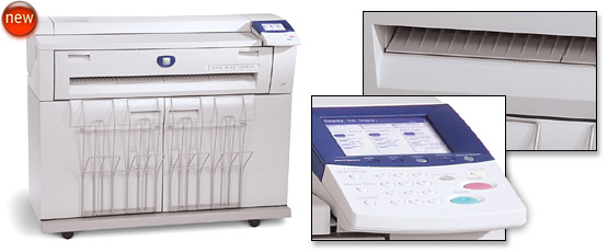   () Xerox 6204 MF, Digital Wide-Format Printer/Copier 1-roll (w/o Controller)