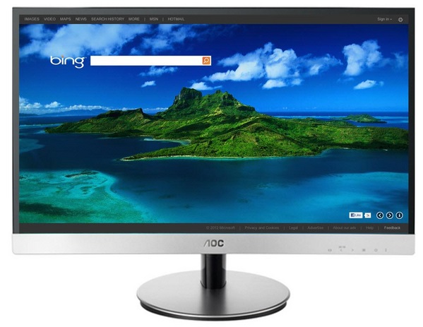  23 AOC Style-line I2369VM silver black