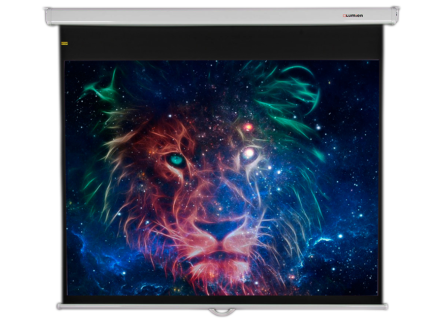 Проекционный экран Lumien Master Picture 180x180 см Matte White FiberGl ...