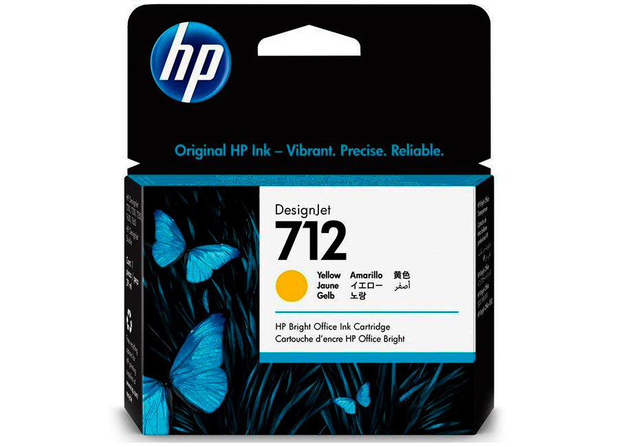  HP DesignJet 712 Yellow 29  (3ED69A)