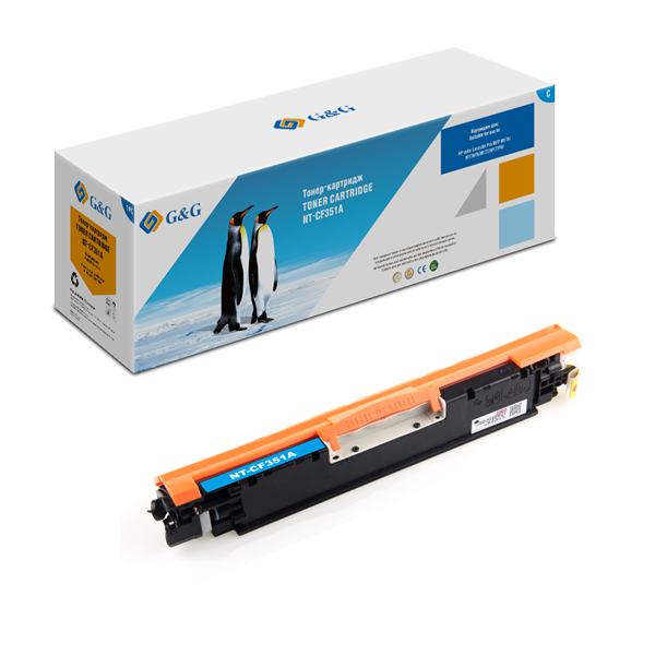 Cartridge G&G 130A ��� HP CLJ Pro M176/M177, � ����� (1 000), ������� (������ CF351A)