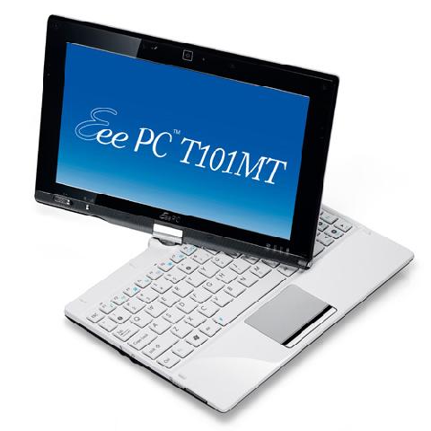  Asus Eee PC T101MT 10,1 Atom N450 White