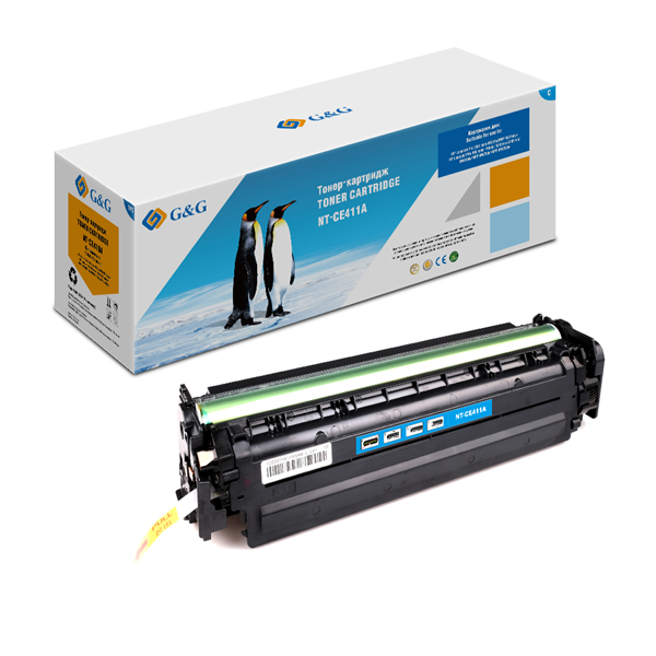 Cartridge G&G 305A  HP CLJ  M351/M375/M451/M475,   (2600),  ( CE411A)